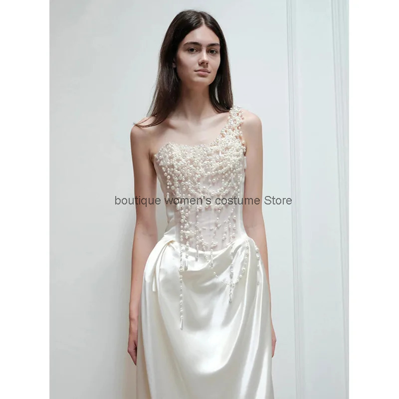 Slip Dress Satin - Cos 2025 robe de soirée française