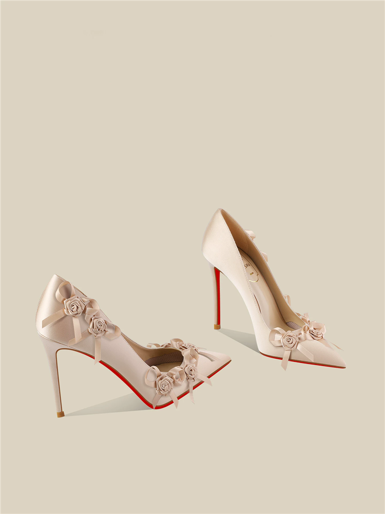 Nouvelles chaussures de mariée - Slip Dress Satin avis et prix