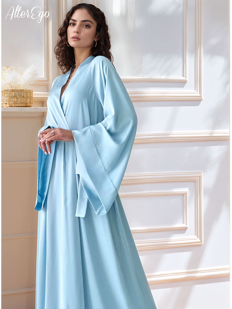 Kimono de mariée longueur au s - Robe Silk Women avis et prix