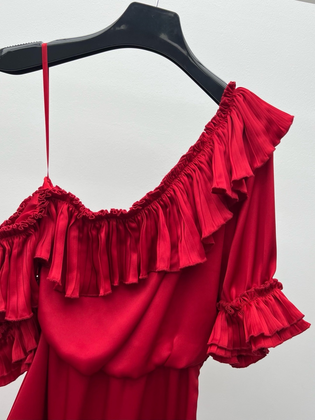 Robe midi élégante en satin d' - Corset Waist Cinch avis et prix